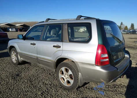 2003 Subaru Forester Xs z USA, uszkodzony, nr VIN JF1SG65673H715292